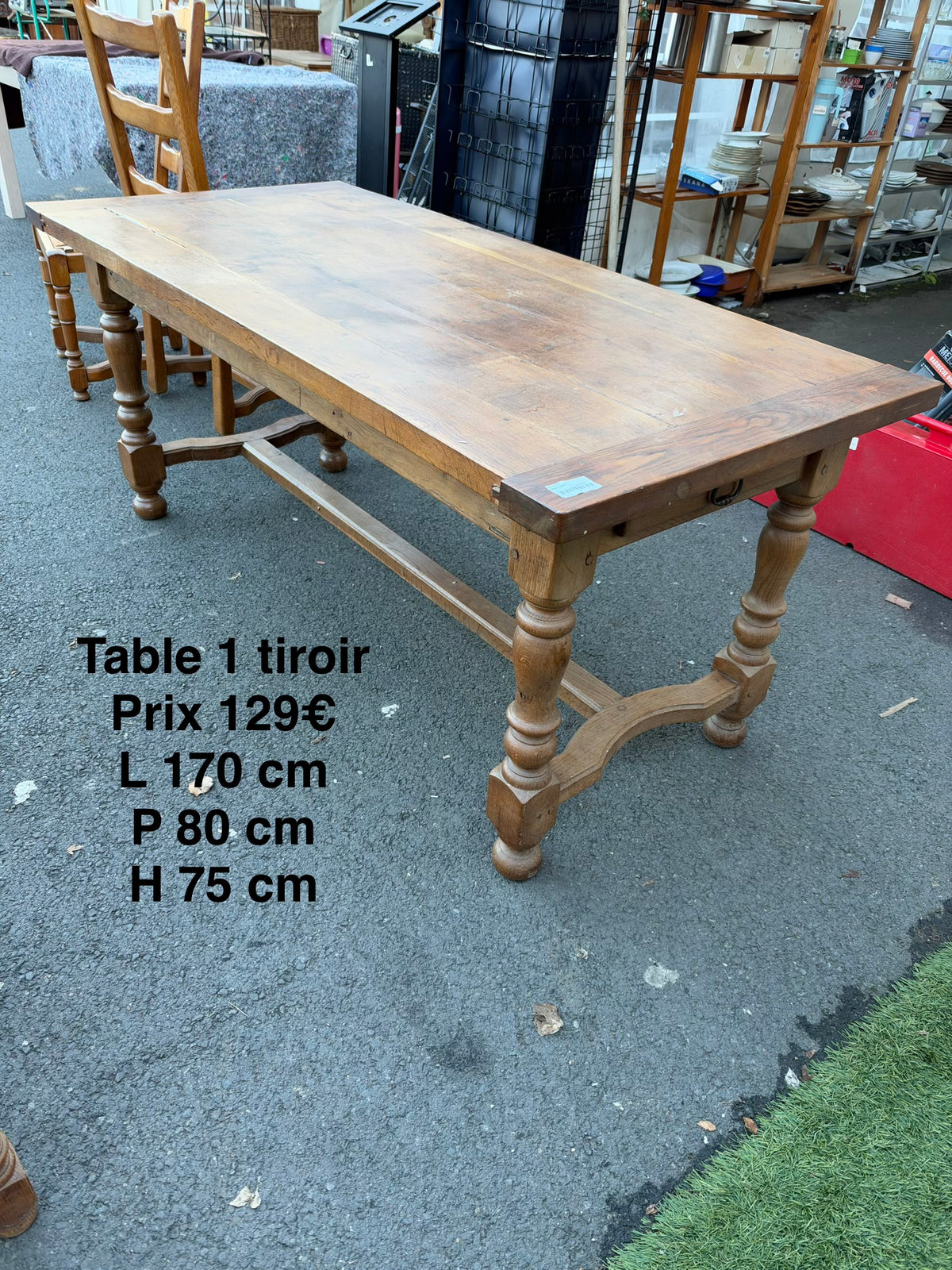 Table 1 tiroir 069857