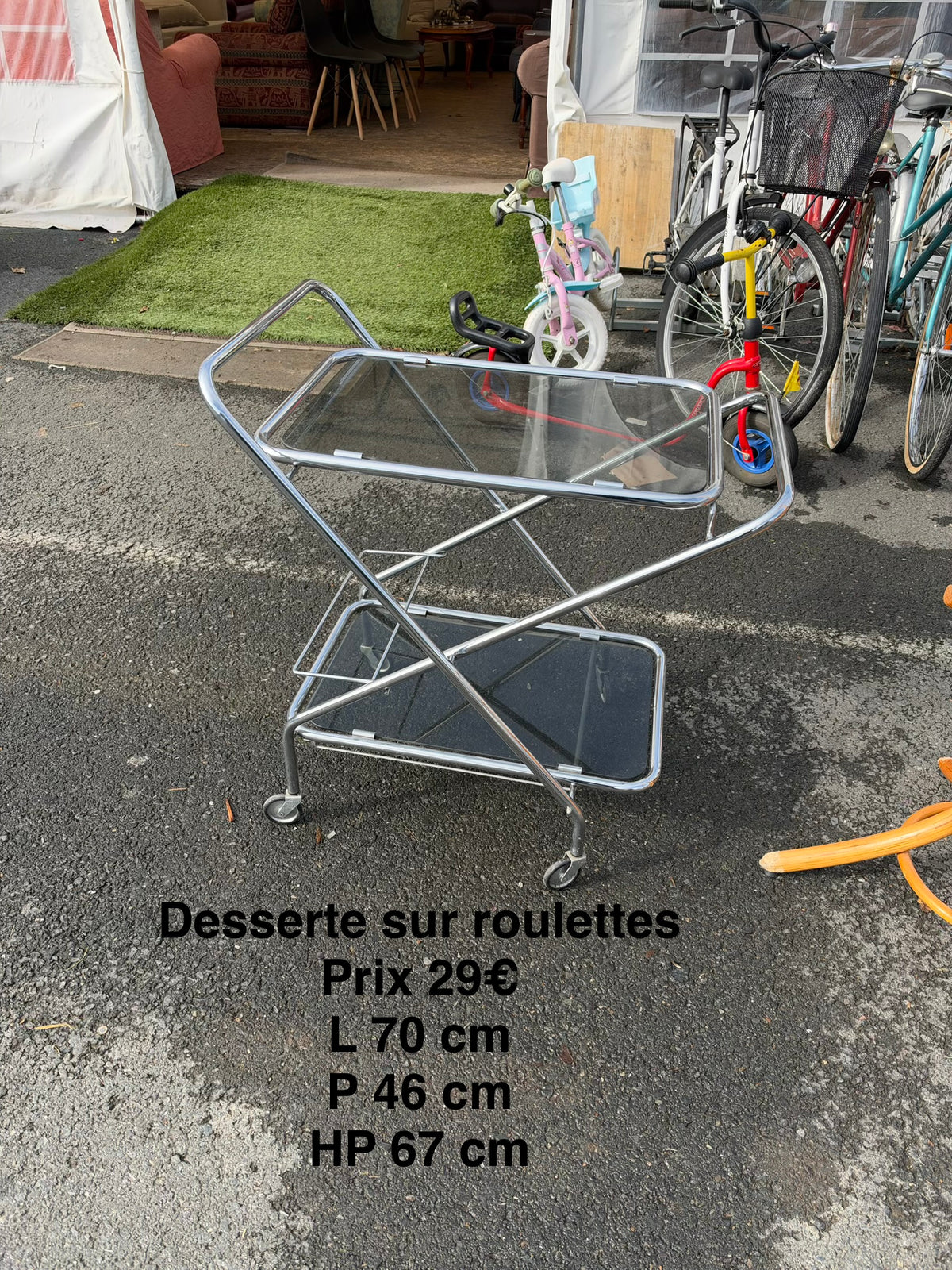 Desserte sur roulettes 069713