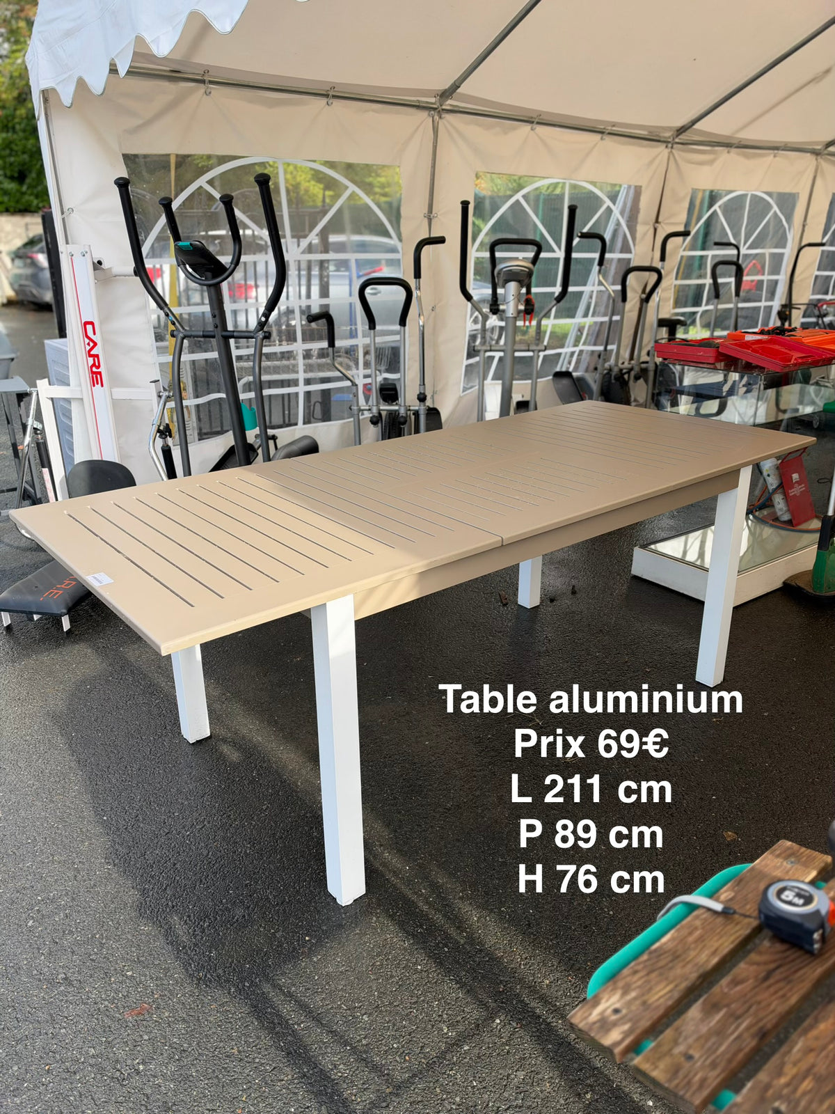 Table aluminium 069506