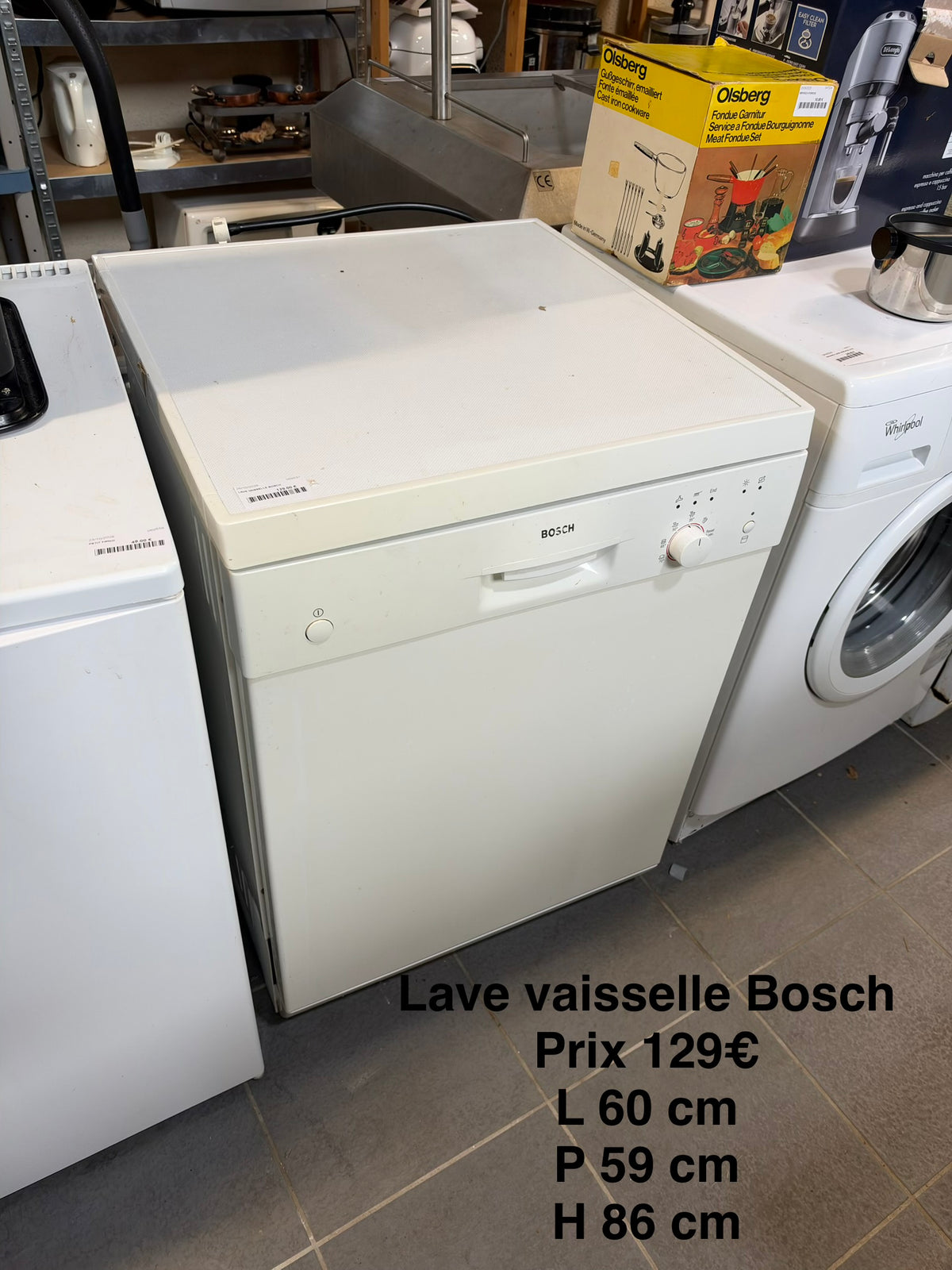 Lave vaisselle Bosch 069637