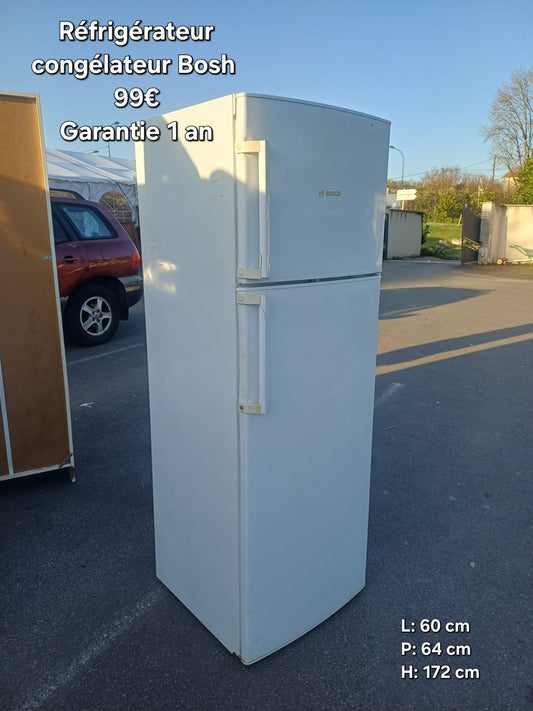 Réfrigérateur congélateur Bosh 057643 Garantie 1 an