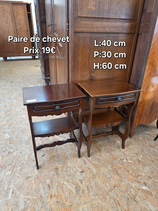 Paire de chevet 050565