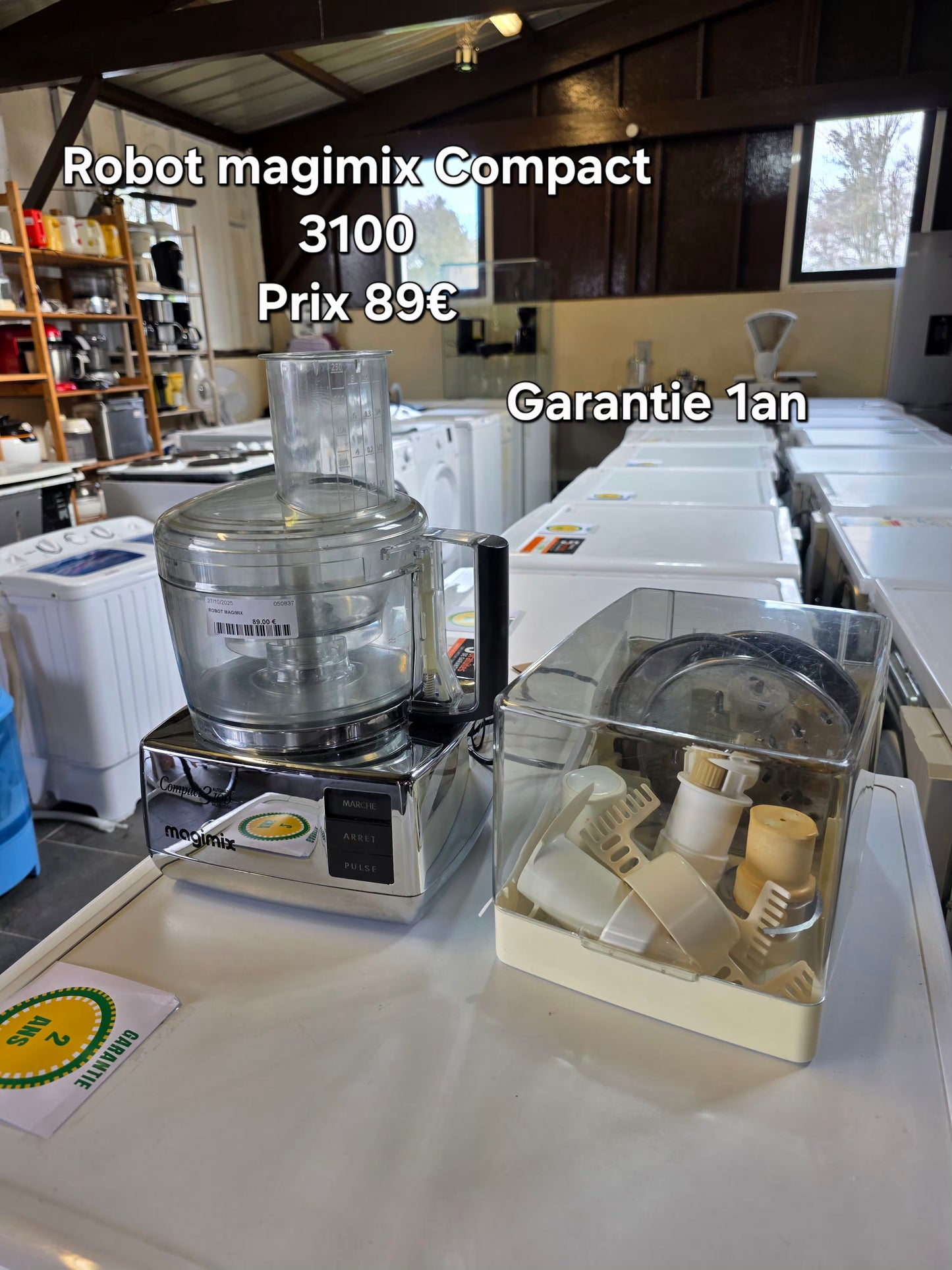 Robot Magimix Compact 3100 multi cuve 050837