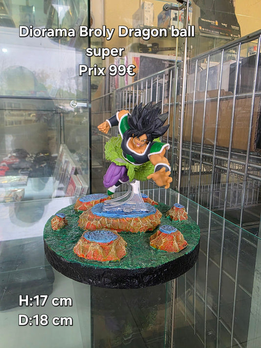 Diorama Broly Dragon ball super 053329