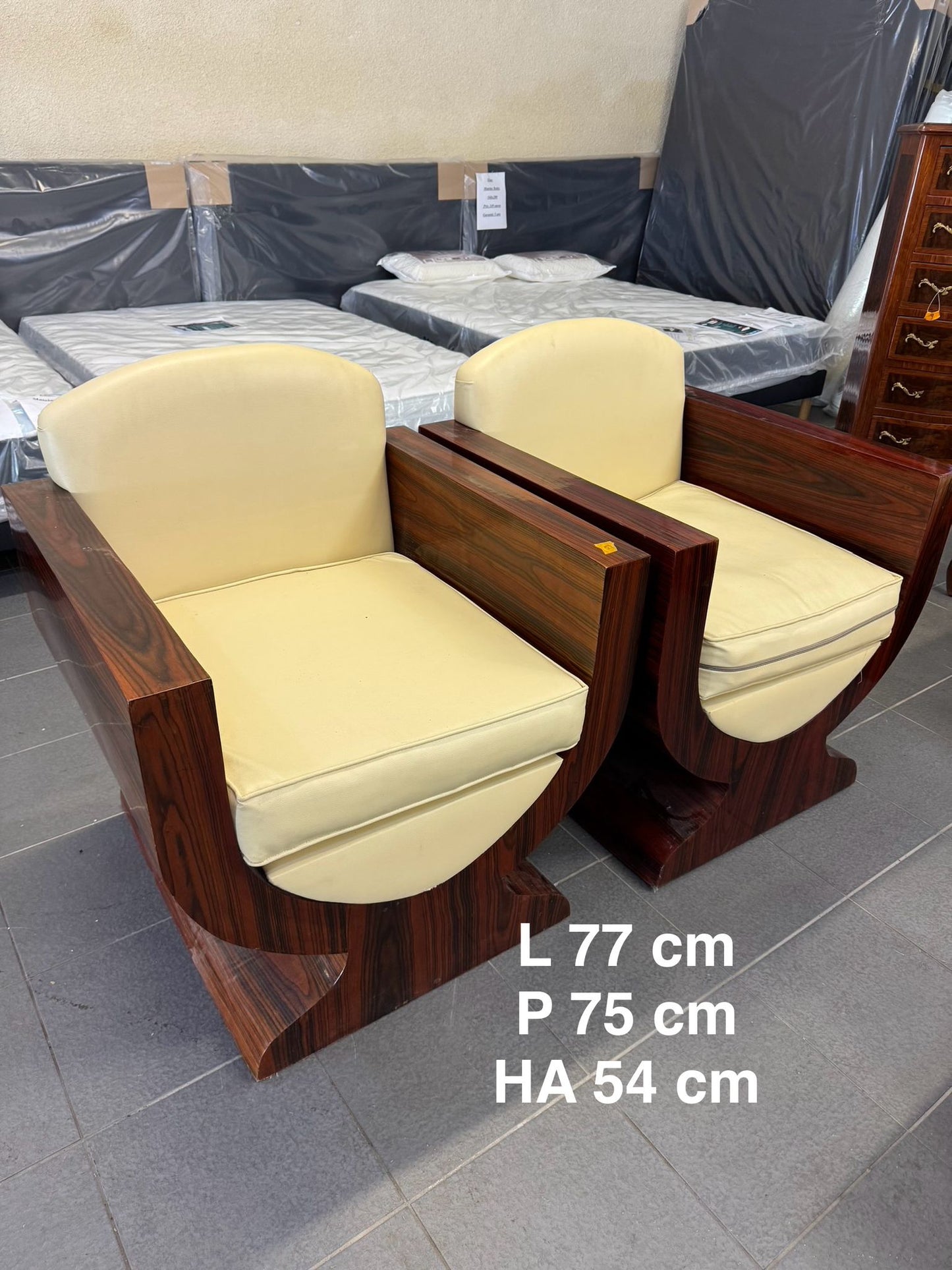 Canapé + 2 fauteuils Asiatique 048529