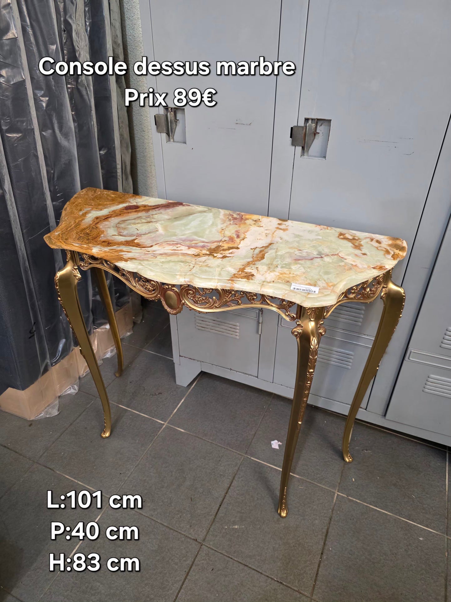 Console dessus Onyx 054998