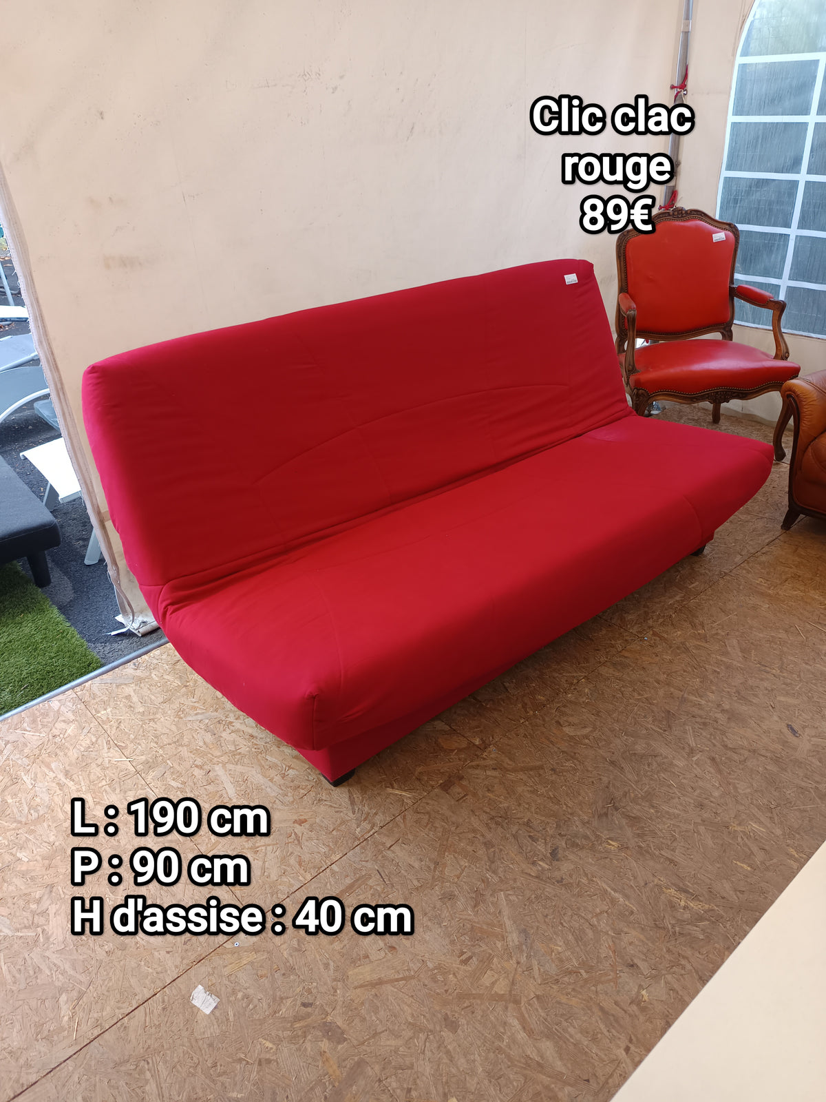 Clic clac rouge 068367