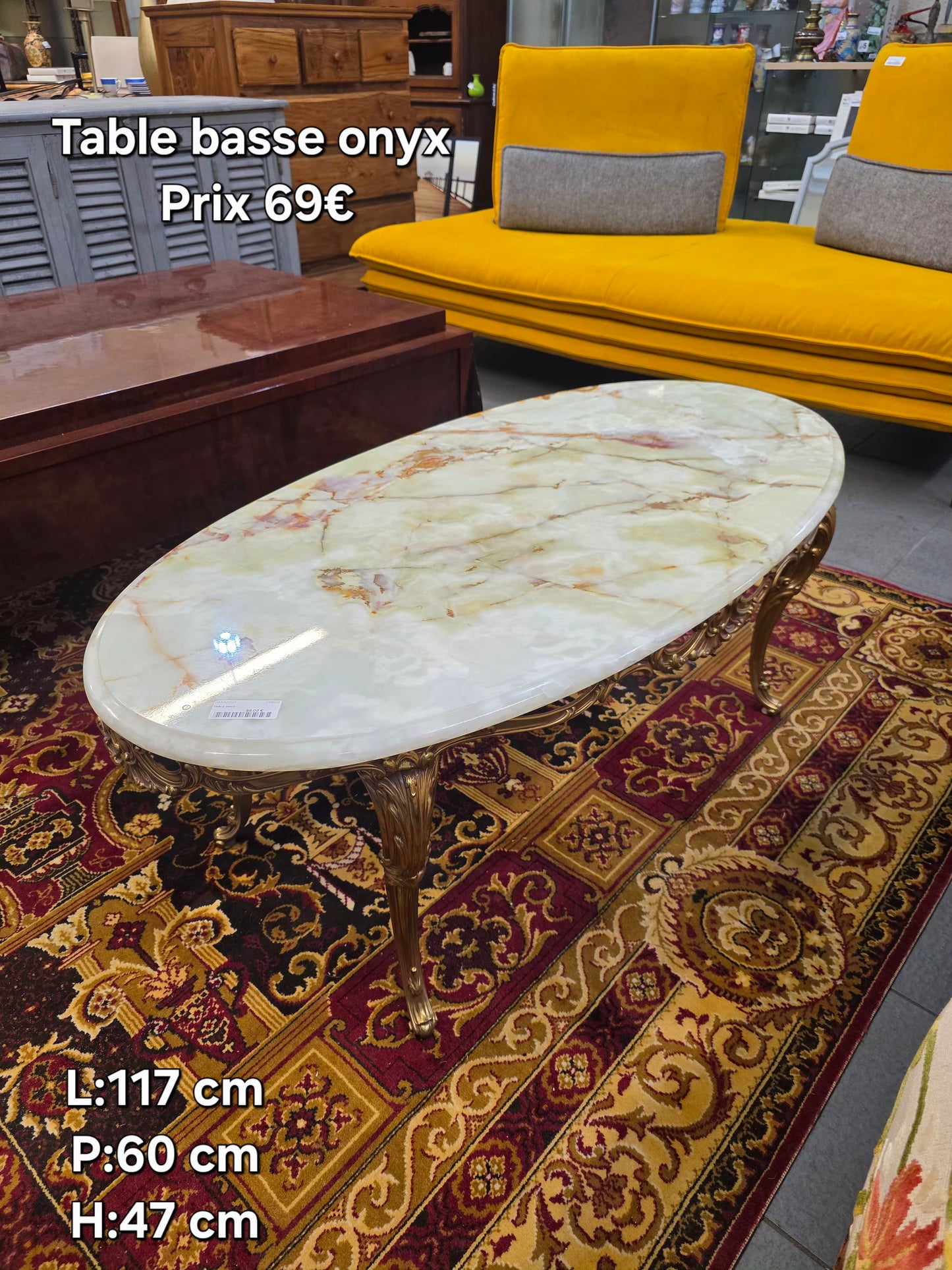 Table basse onyx 055000