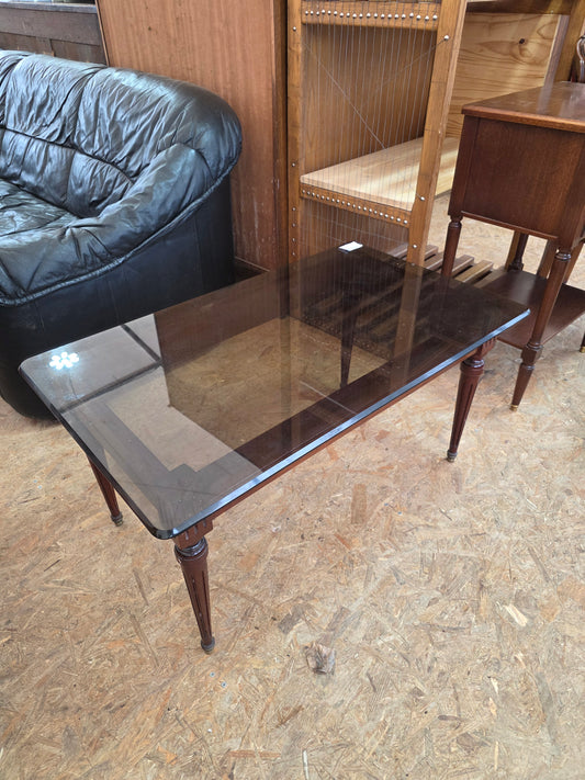 Table basse dessus verre 039793