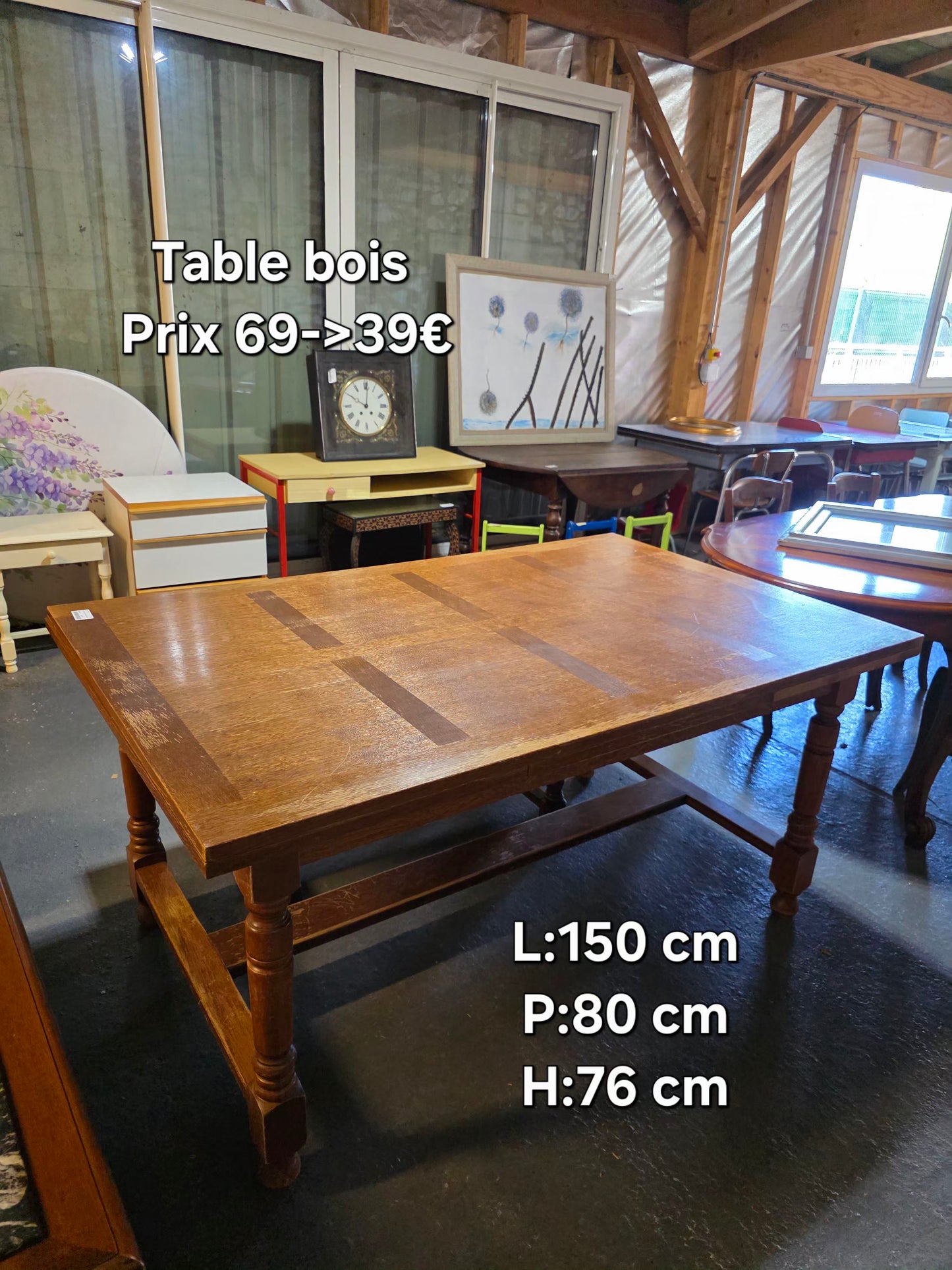 Table bois 045509