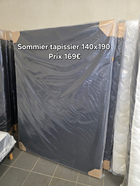 Sommier tapissier 140x190