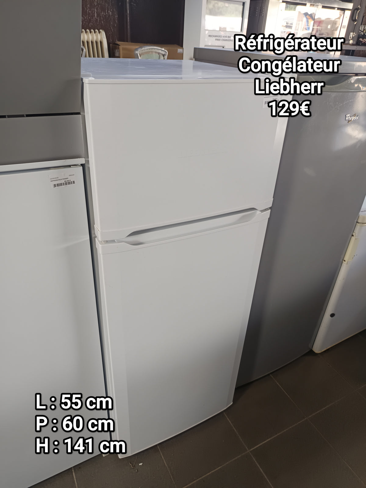 Réfrigérateur congélateur Liebherr 068813