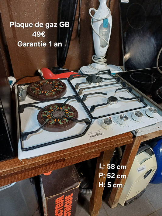 Plaque de gaz GB 057450 Garantie 1 an
