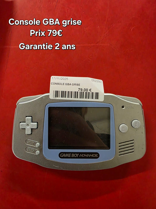 Console GBA grise 052292