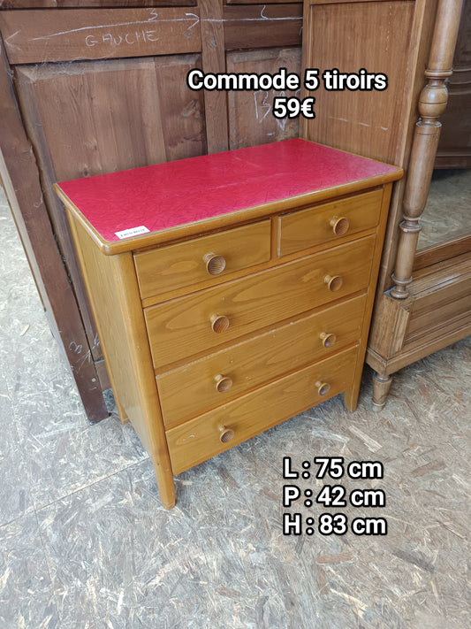 Commode 5 tiroirs 059761