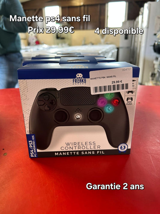 Manette ps4 sans fil 004707