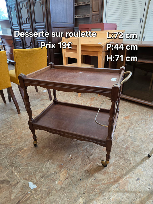 Desserte sur roulette 049525