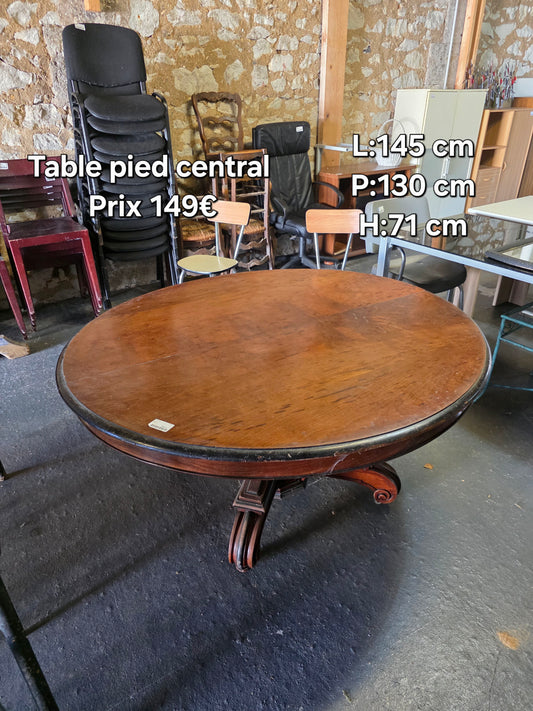 Table pied  049701