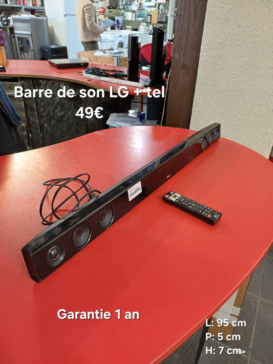 Barre de son LG 057510 Garantie 1 an