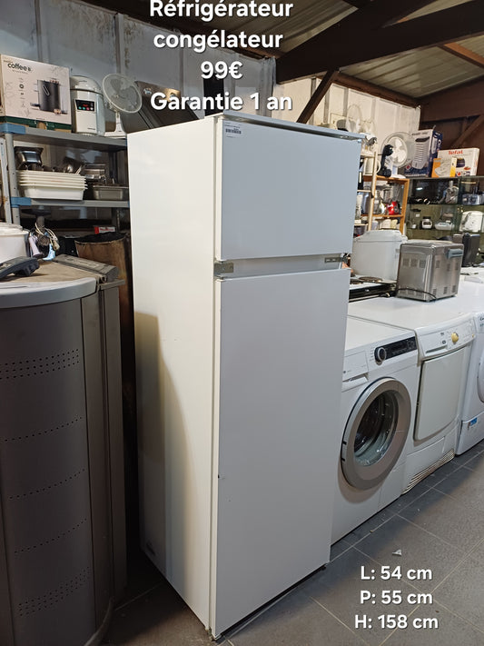 Réfrigérateur congélateur 057451 Garantie 1 an