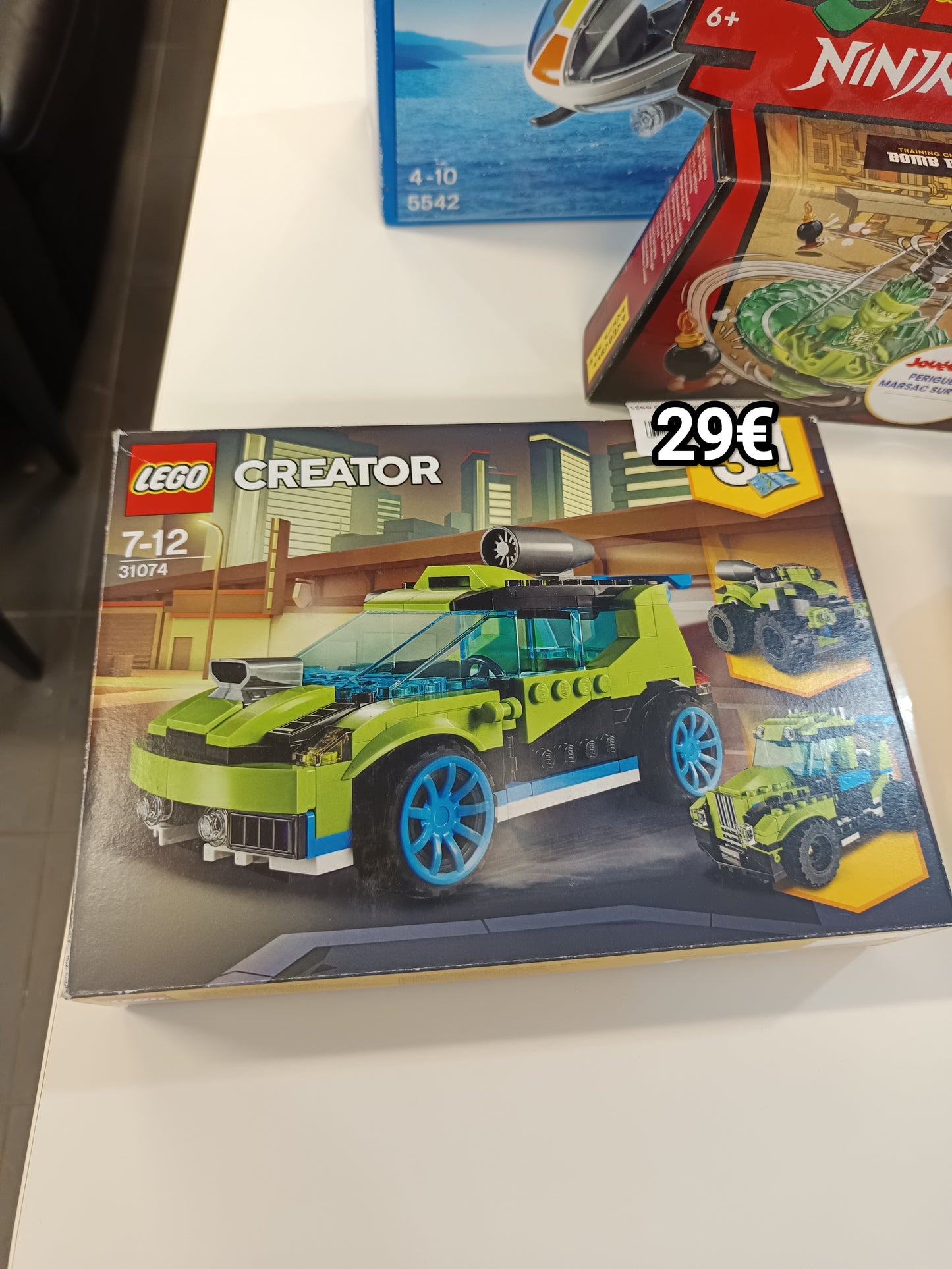 Lego creator voiture verte 060978
