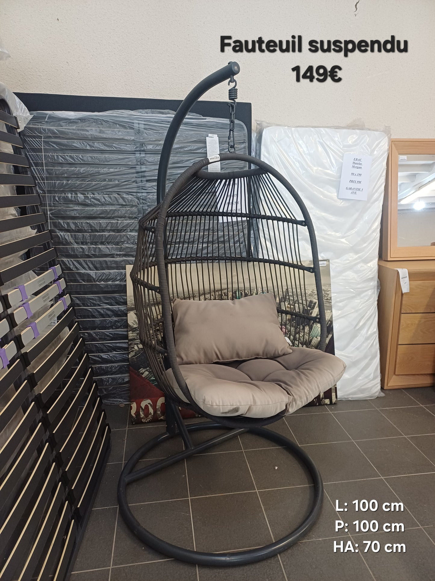 Fauteuil suspendu 063649