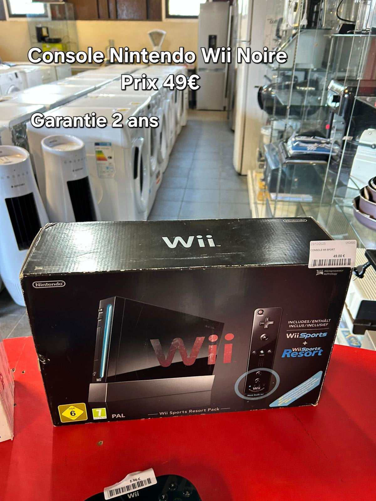 Console Nintendo Wii noire