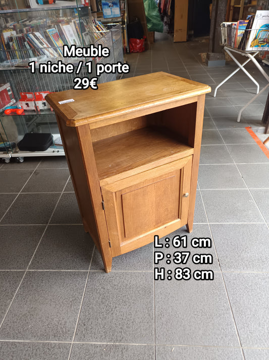 Meuble 1 niche 1 porte