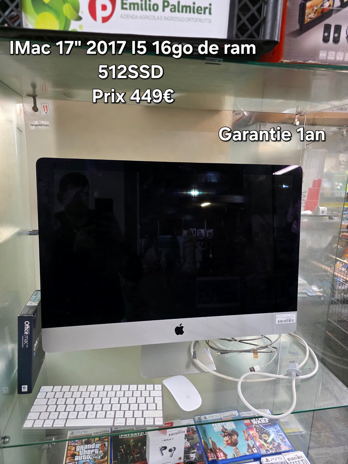 Imac 17" 2017 I5 16go de ram 512SSD 054973