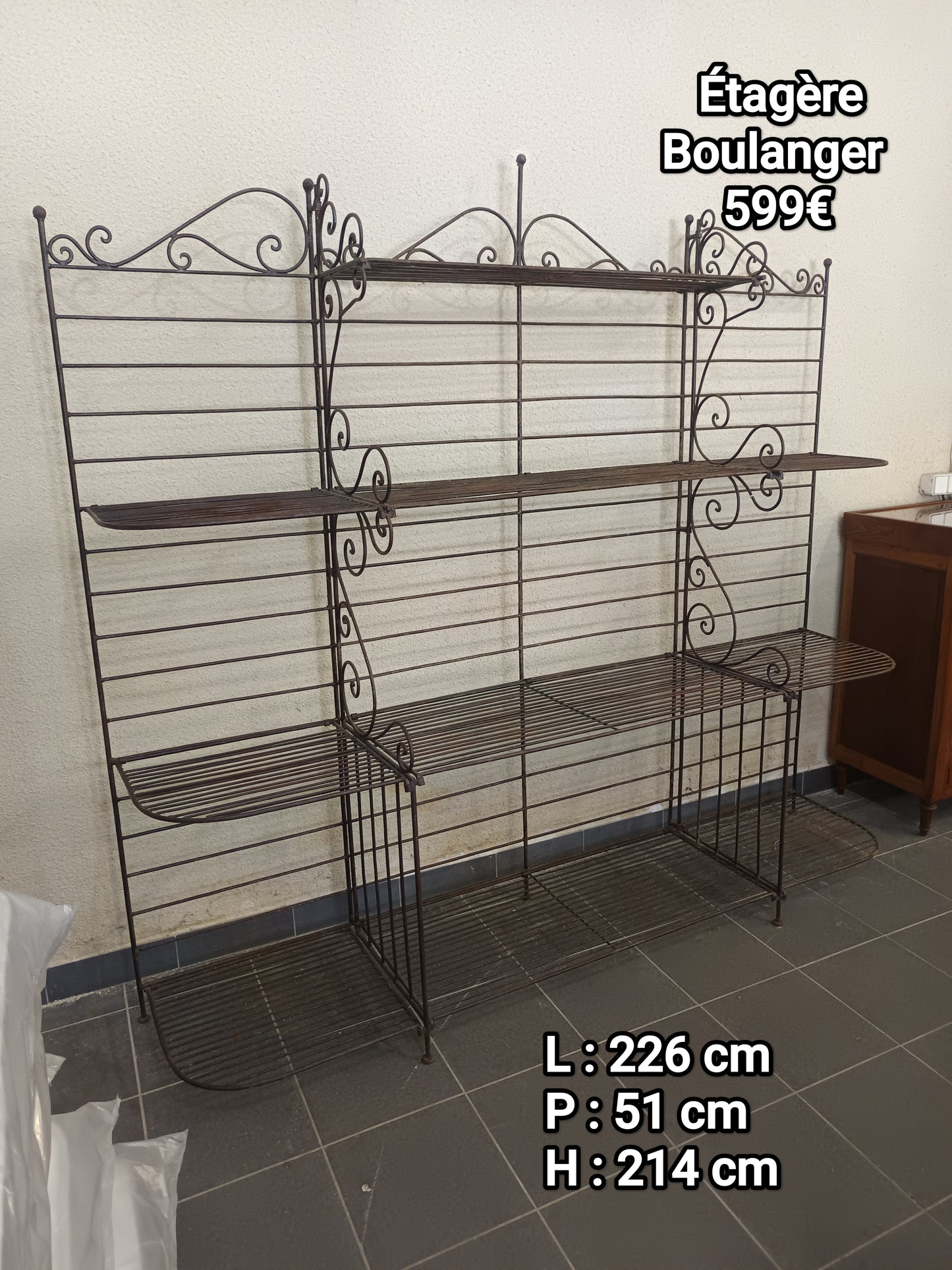 Étagère boulanger 064501