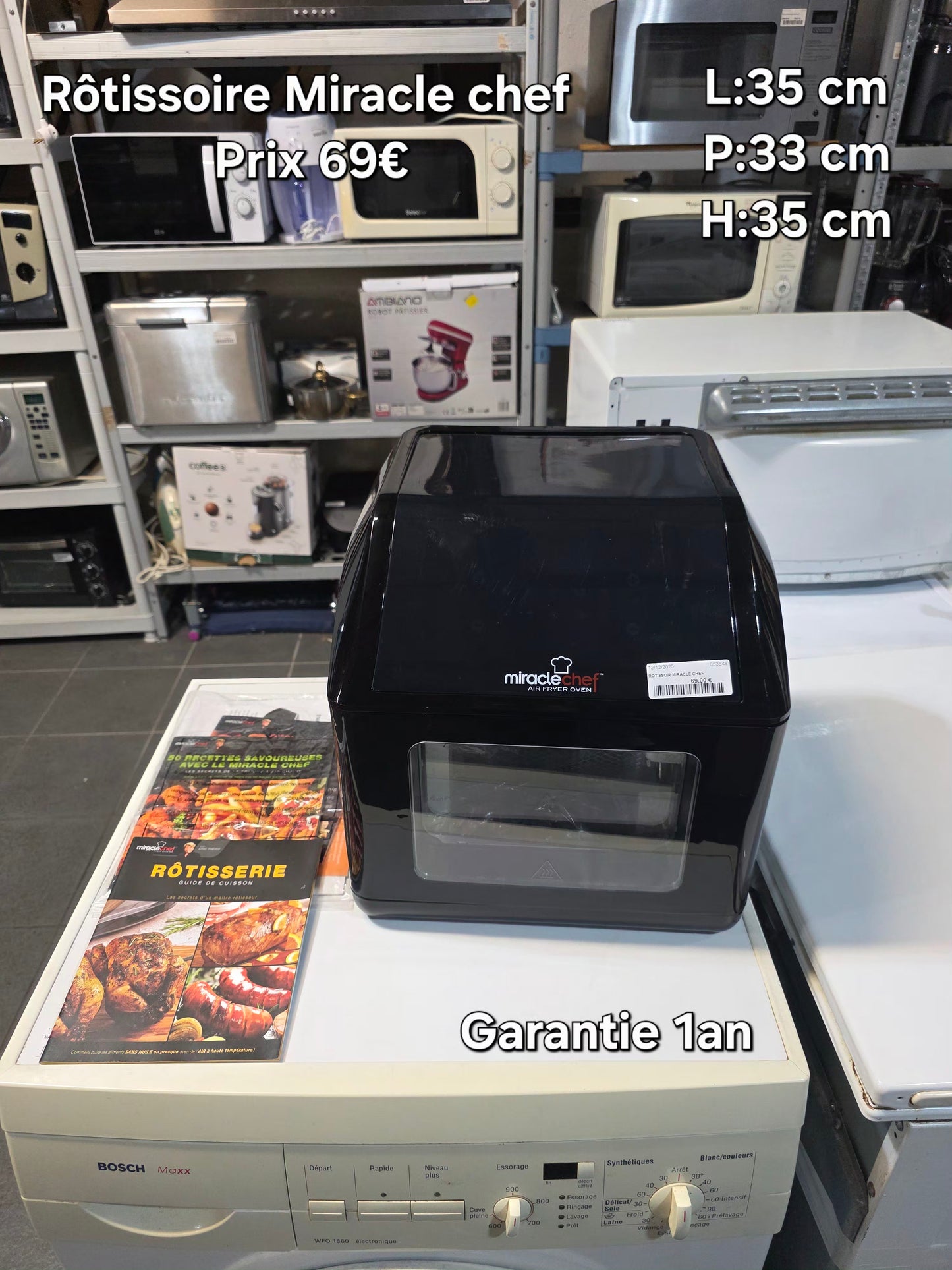 Rôtissoire Miracle chef 053848