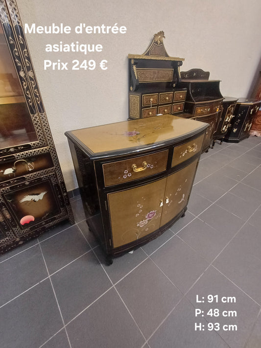 Meuble d'entrée asiatique 050186
