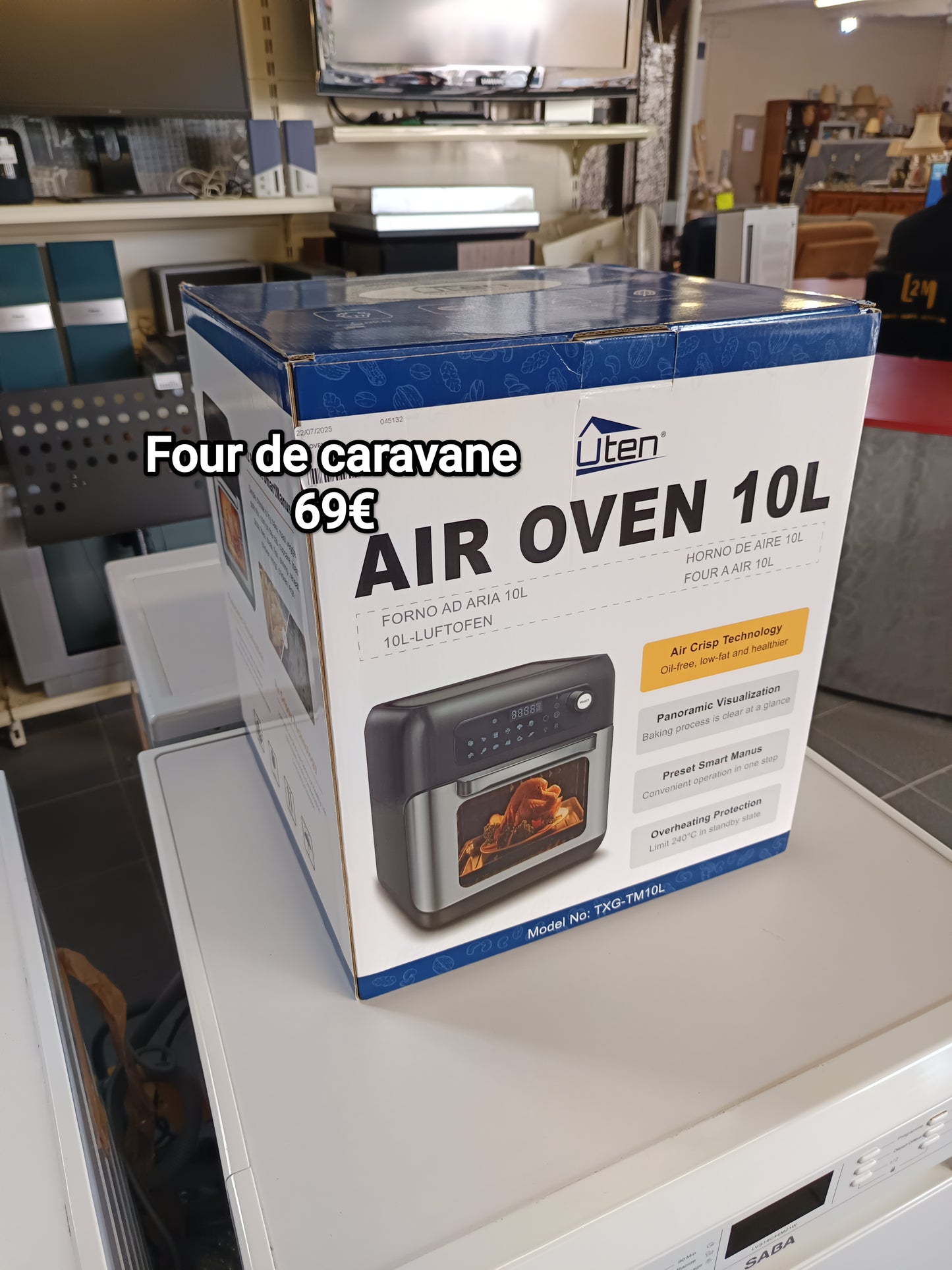 Air roven 10 Litres