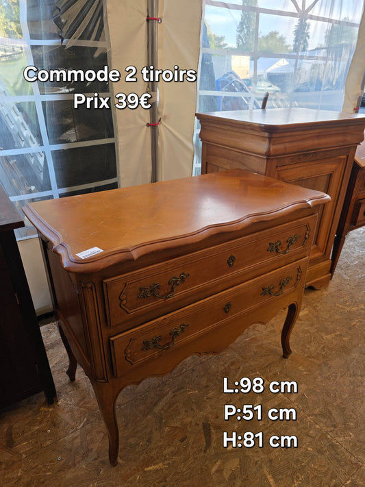 Commode 2 tiroirs 049767