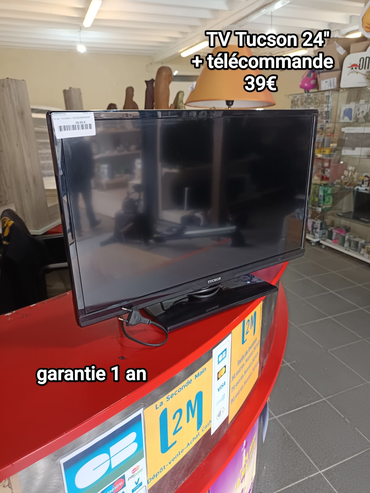 TV 24" + télécommande 060874