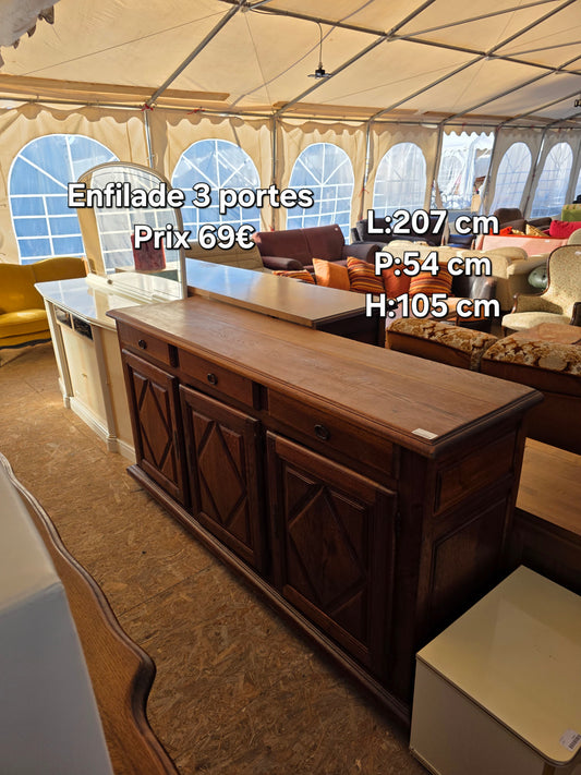 Enfilade 3 portes 047722