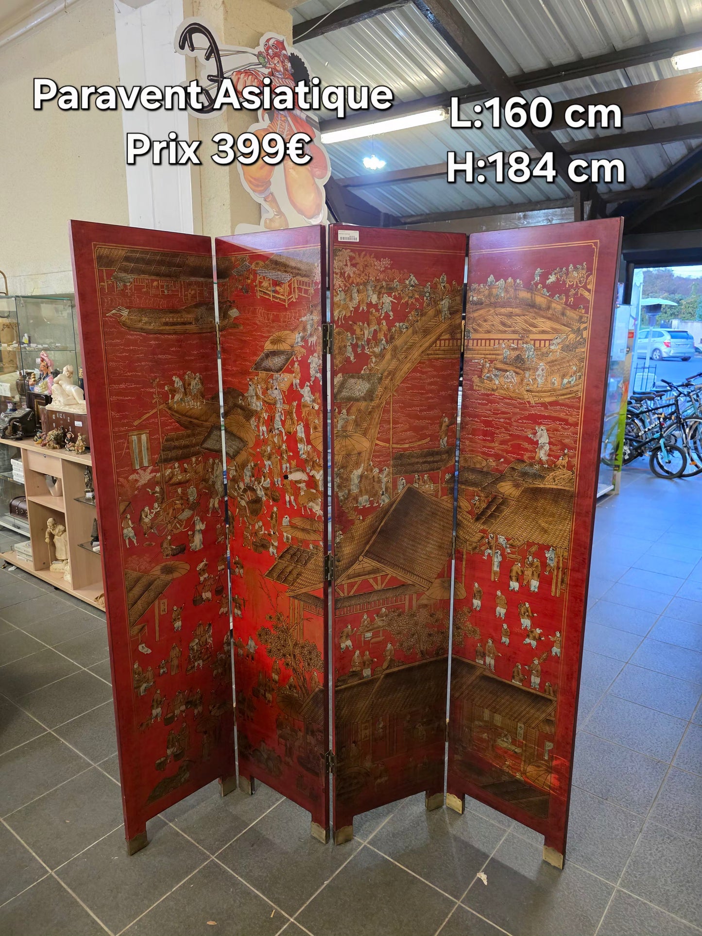 Paravent Asiatique 052657