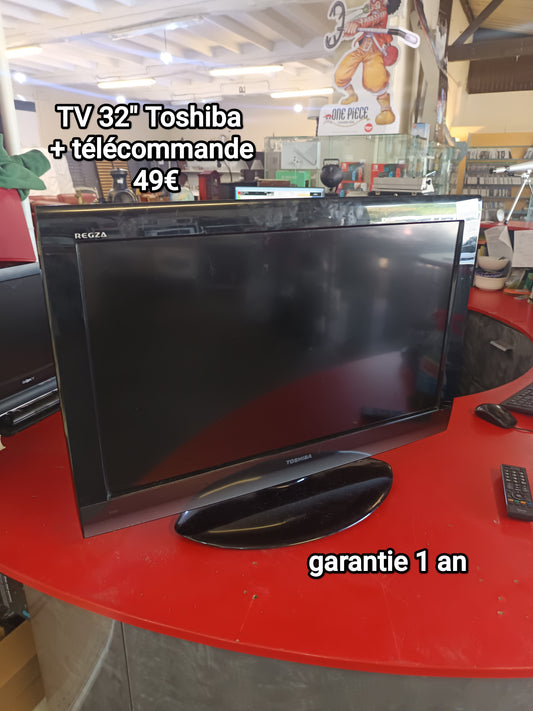 TV Toshiba 32+ Télécommande