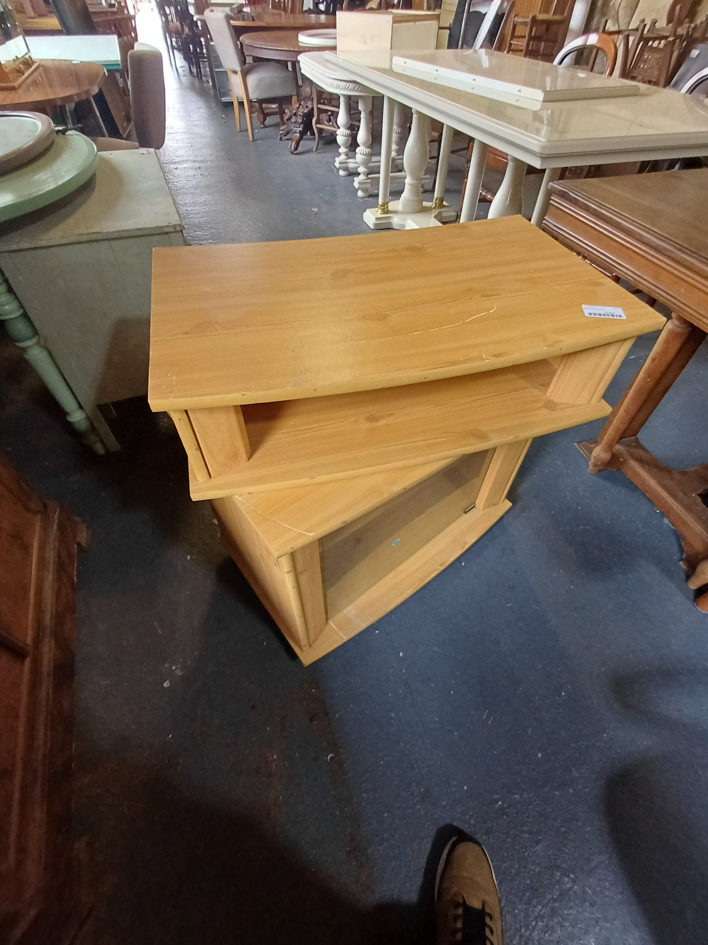 Meuble tv roulant pivotant 048871