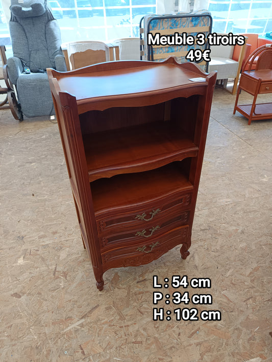 Meuble 1 niche 3 tiroirs 059891