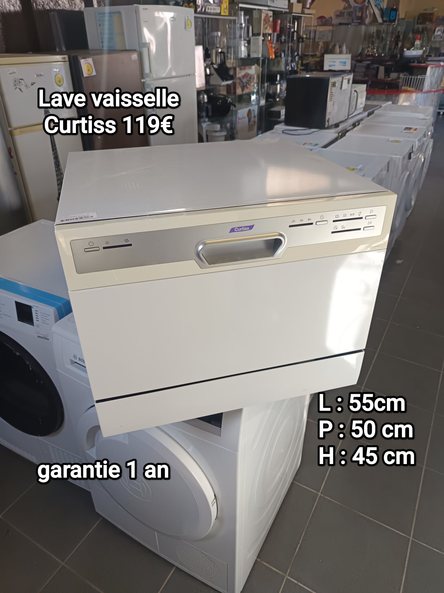 Lave vaisselle Curtiss 052136