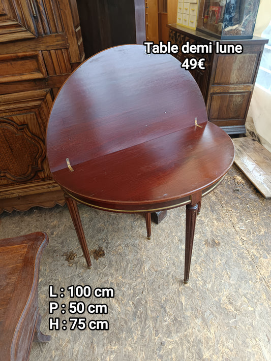Table demi lune 068363