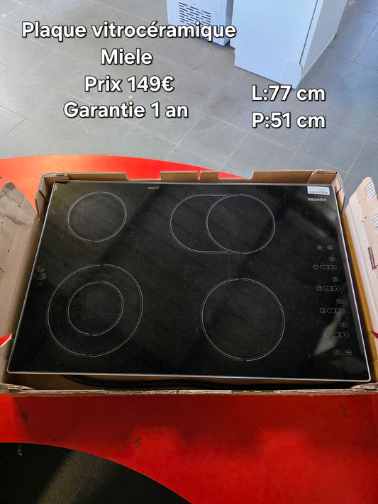 Plaque vitrocéramique Miele 052645