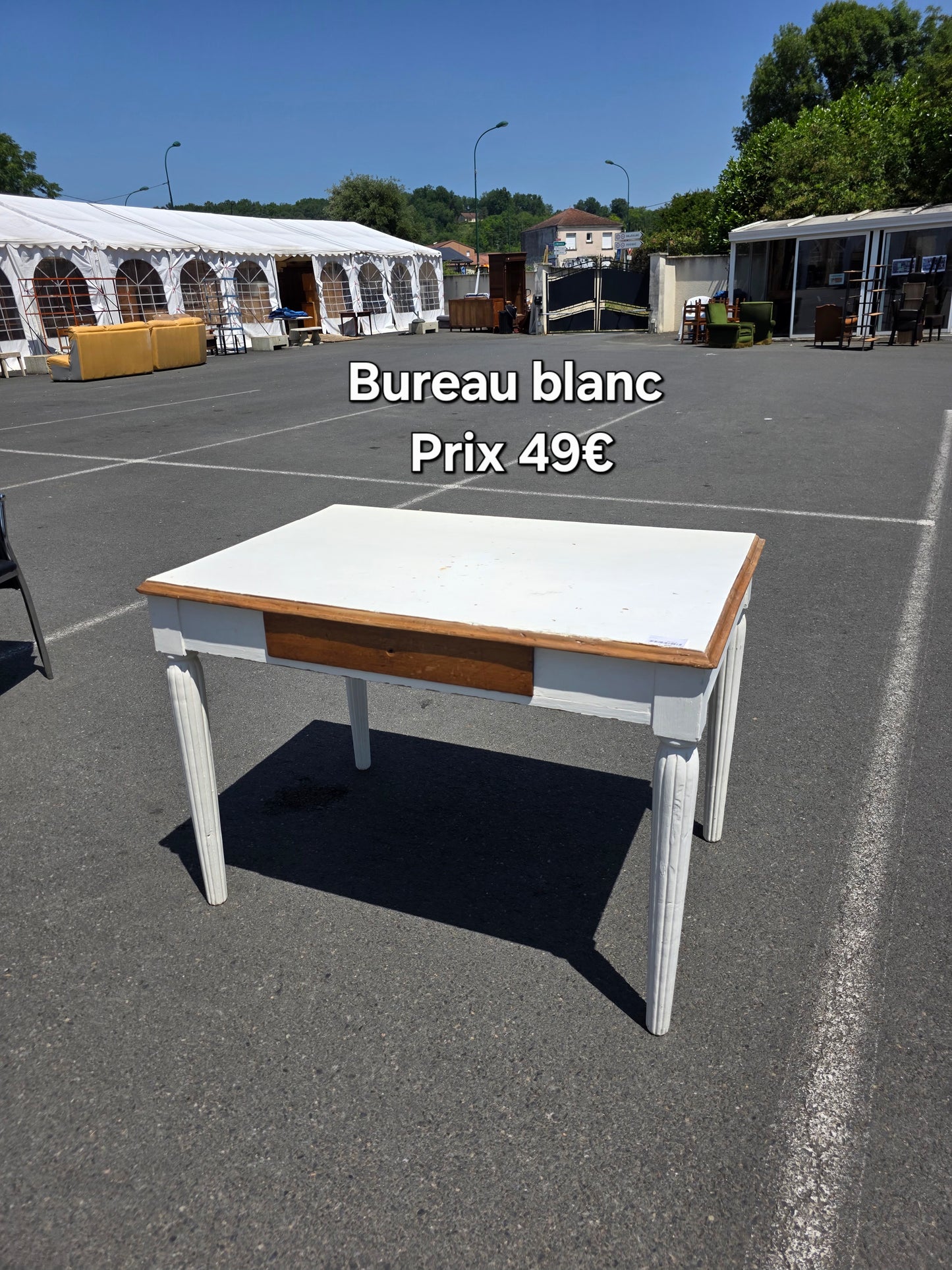 Bureau blanc 043303