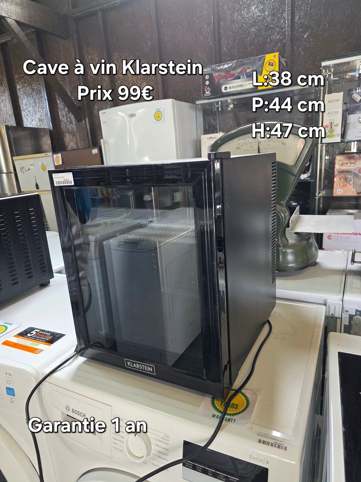 Cave à vin Klarstein 051818