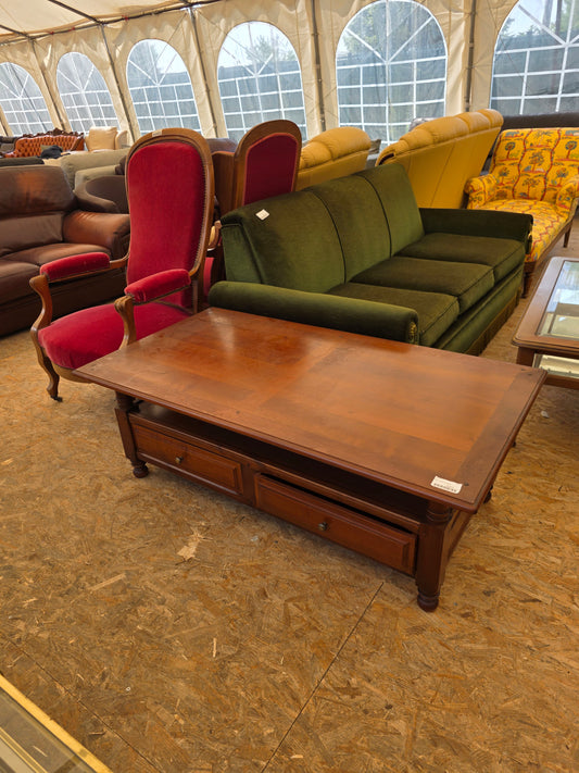 Table basse 2 tiroirs 042630
