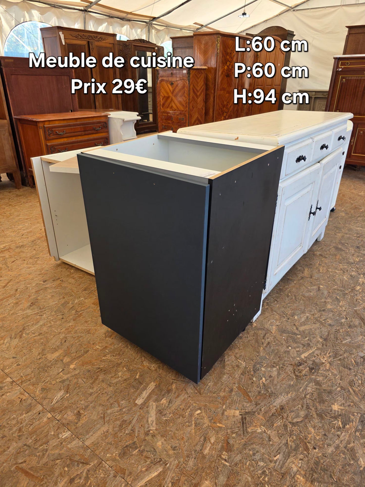 Meuble de cuisine 1 porte 050462