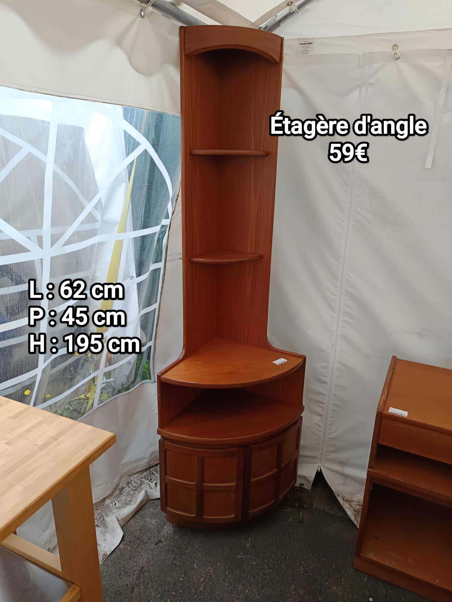 Étagère d'angle 067341