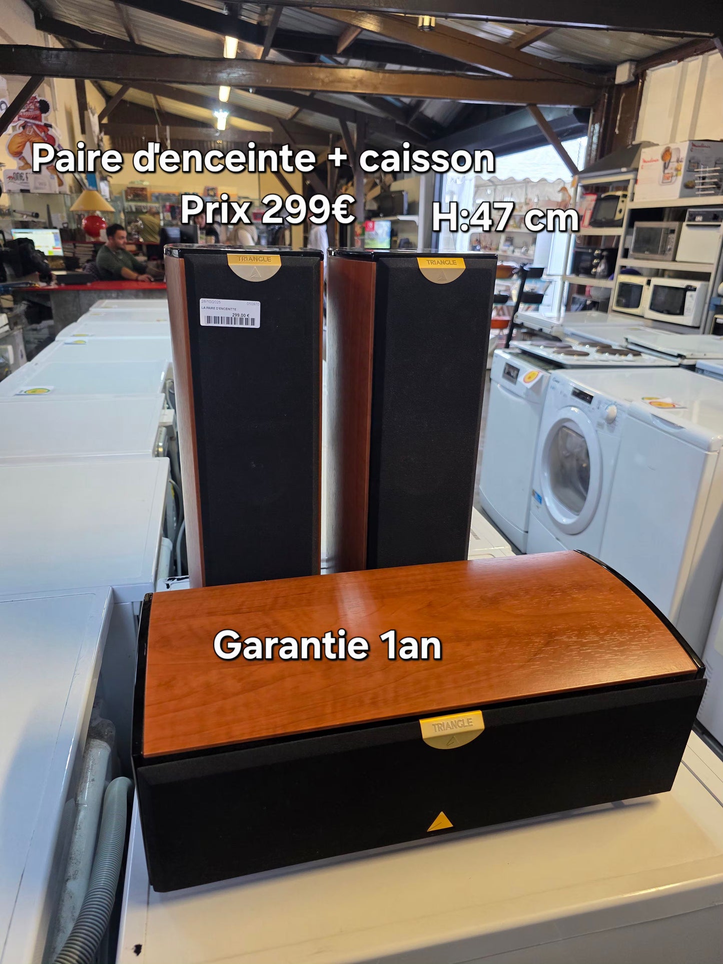 Paire ďenceinte + caisson 050970