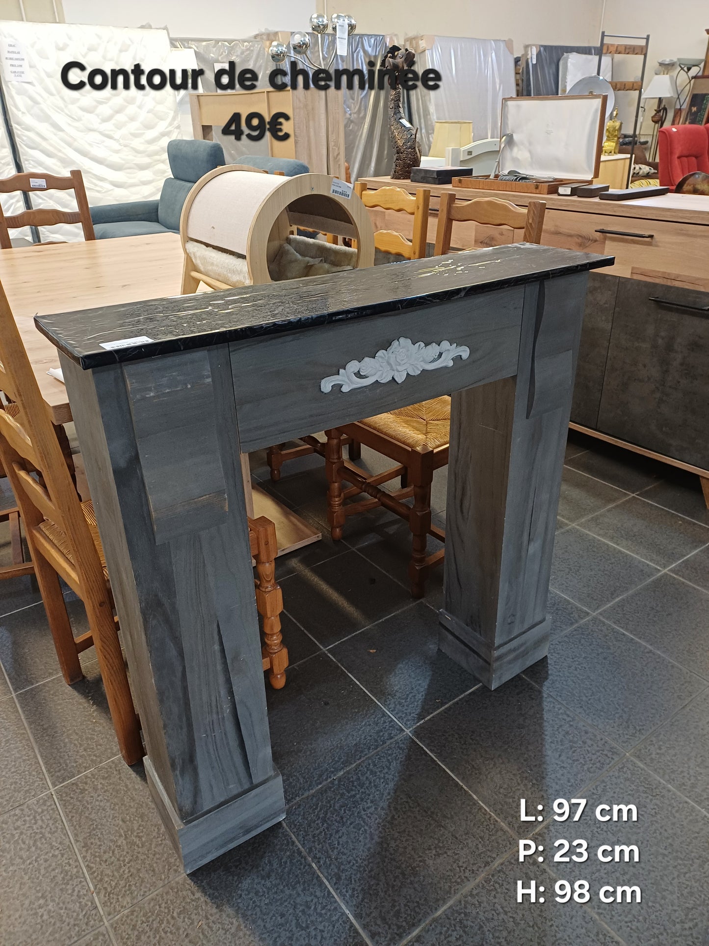 Contour de cheminée 067134